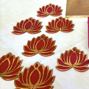 Lotus Cutout Acrylic