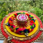 Multi Diya Thali