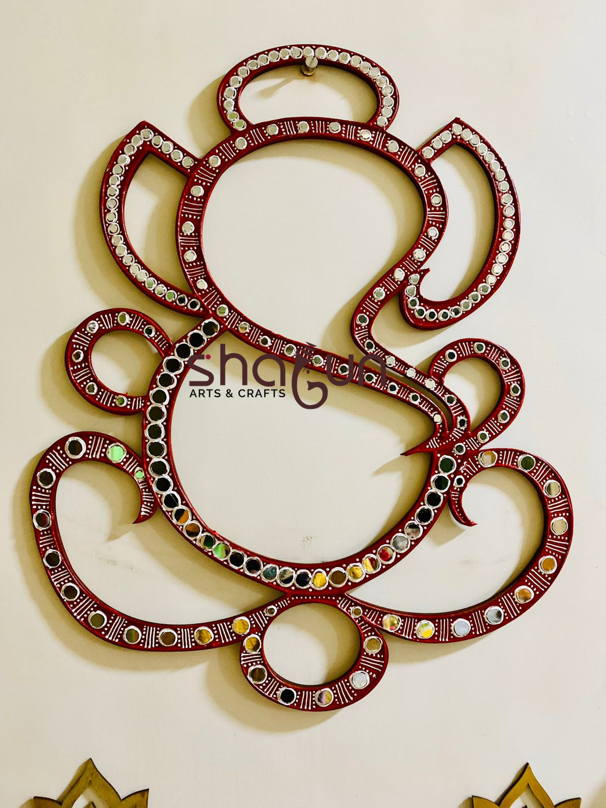 18 inches Ganesha Cutout Shagun Arts and Crafts