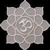 OM Rangoli Mat  Design