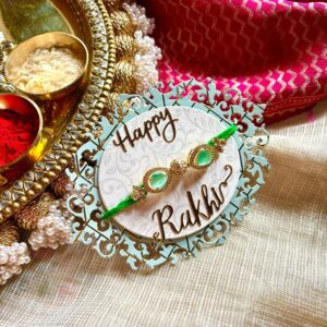 Panna Stone Rakhi