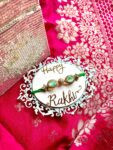 Panna Stone Rakhi