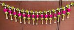 Pearl and Peony Flowers Toran