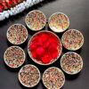 Metal Base Multi Glass Platter