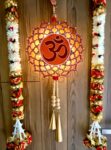 Om Hanging/Door Festive Wreath