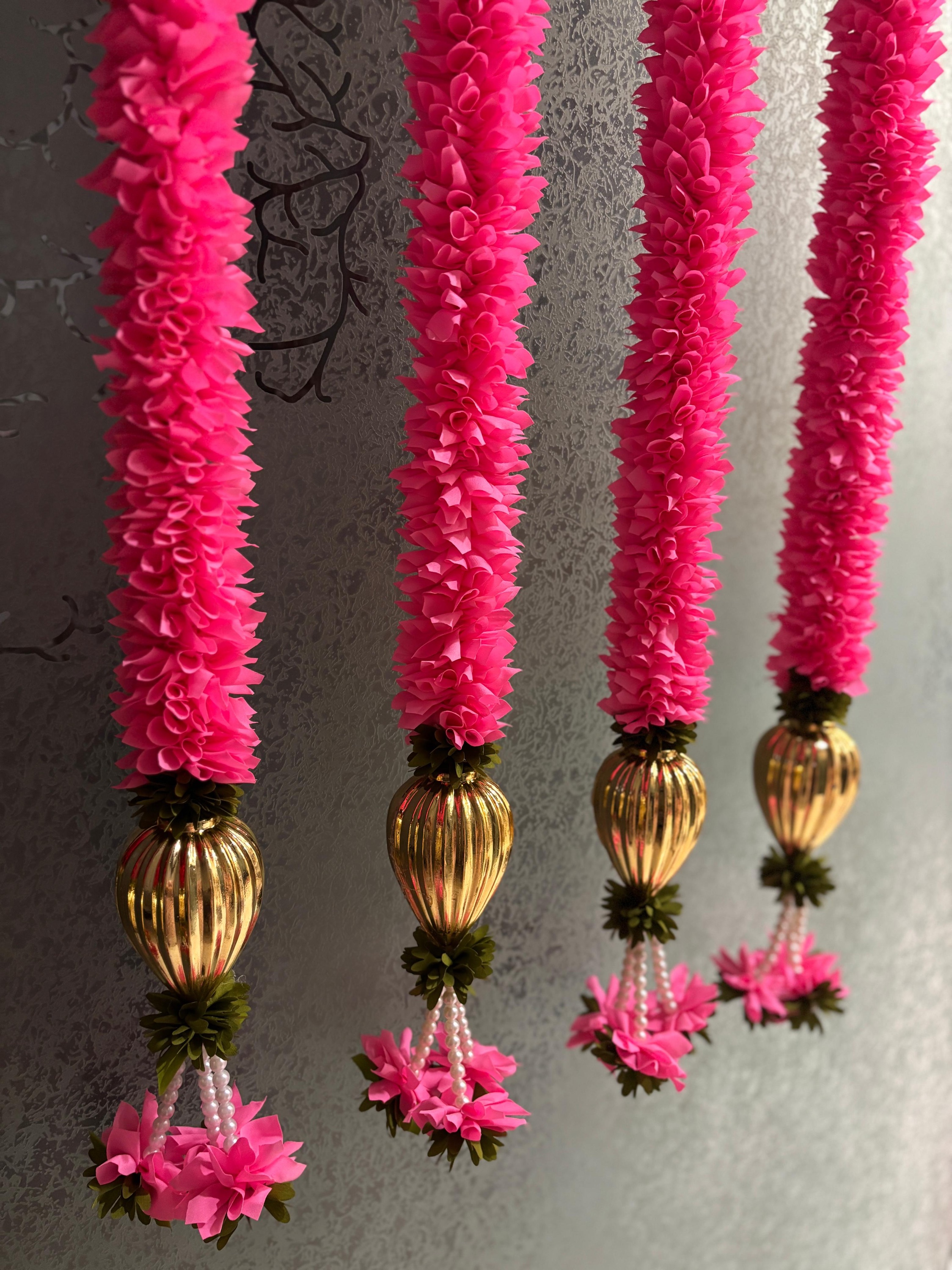 Royal Gold Tassel Garland