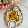 Gold Mirror Candle Set