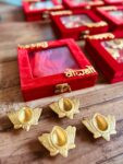 4 Lotus Diya  Hamper