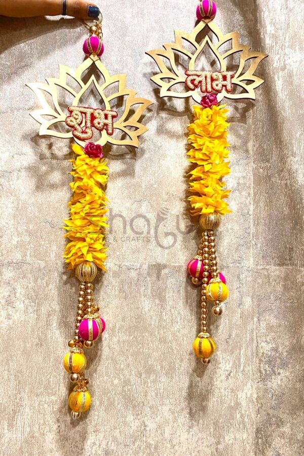 Lotus Shubh Labh Hangings