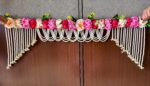 Roses with Pearl Toran