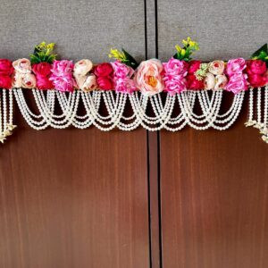 Roses with Pearl Toran