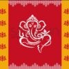 Lotus And Ganesha Backdrop