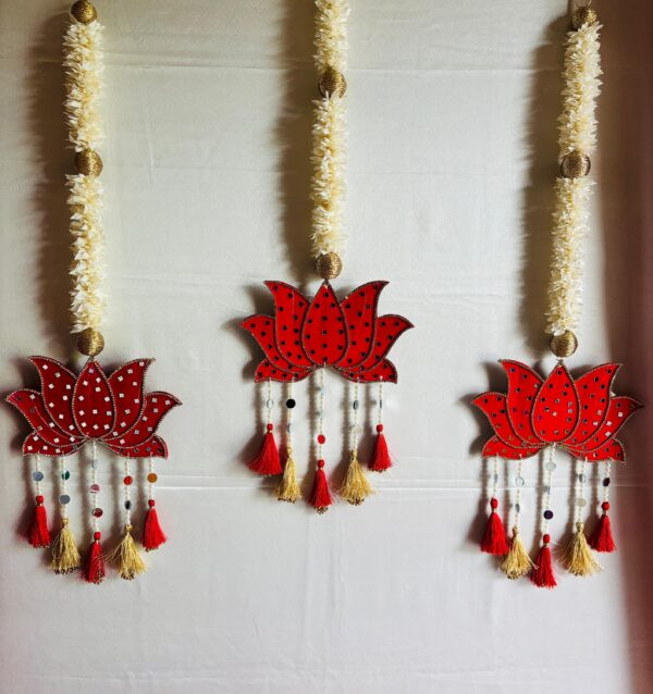 Mirror Lotus Hangings