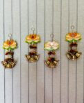 Lotus Danglers with Bells