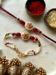 Radiant Kundan Bhaiya Bhabhi  Set
