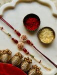 Radiant Kundan Bhaiya Bhabhi  Set