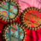 Pastel Colors Patola Double Sided Plate