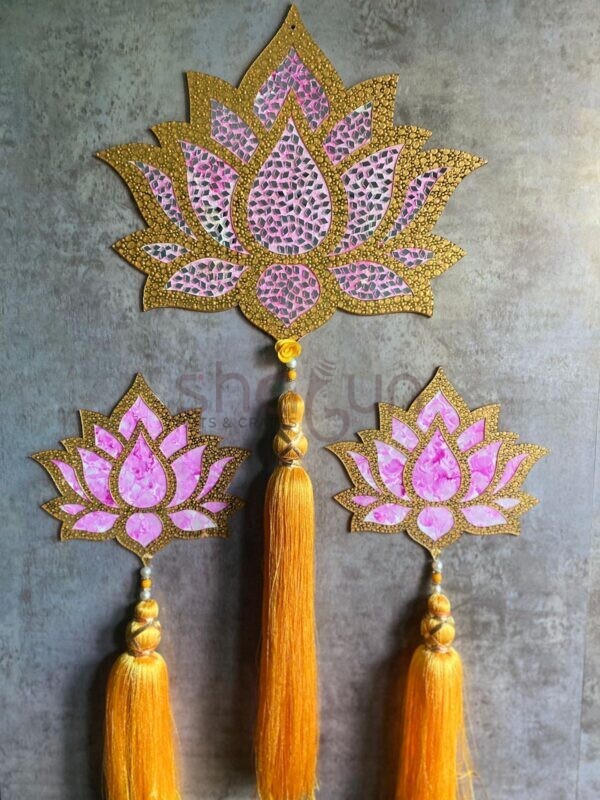 Lotus Hanging with Tassels