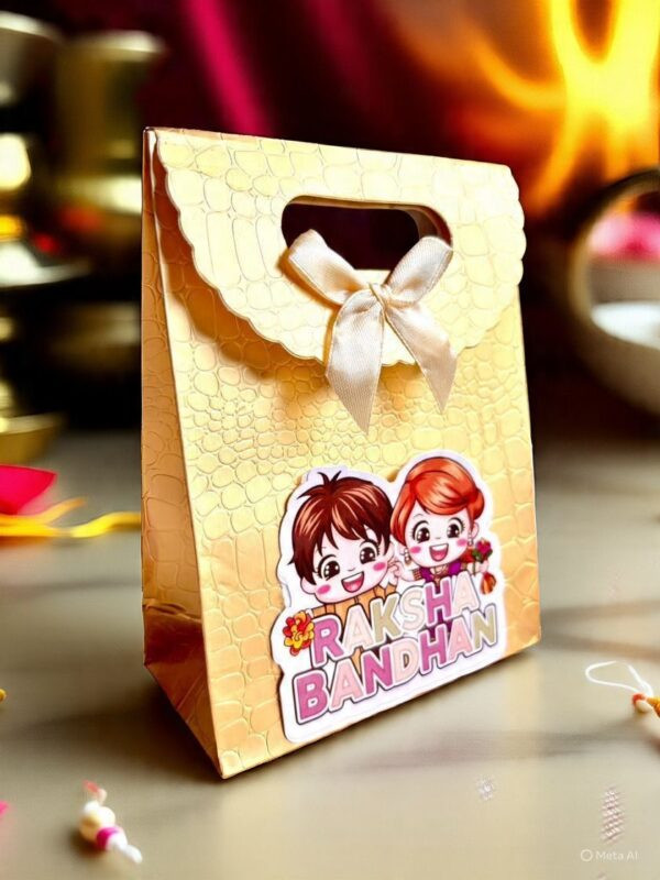 Gold Rakhi  Hamper