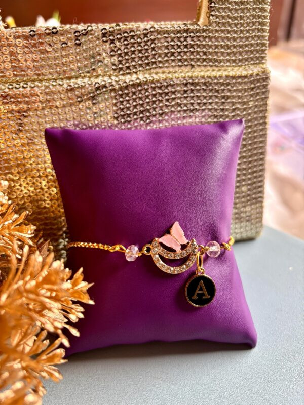 Butterfly Initials  Rakhi