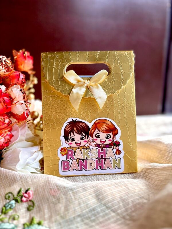 Gold Rakhi  Hamper