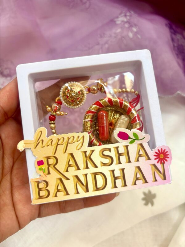 Rakhi with Case and  Roli Chawal
