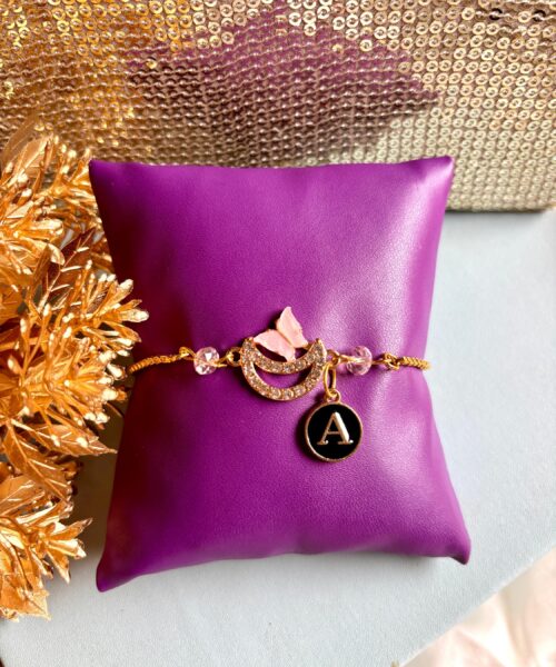 Butterfly Initials  Rakhi