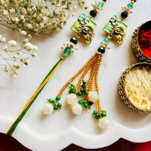 Mayura Kundan Bhaiya Bhabhi Set