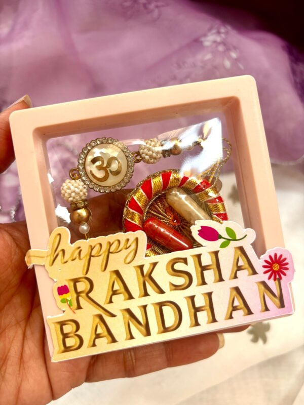 Rakhi with Case and  Roli Chawal