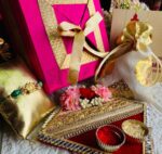 Silk and Satin Rakhi Hamper(For USA delivery only )