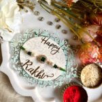 Royal Emerald  Kundan Rakhi