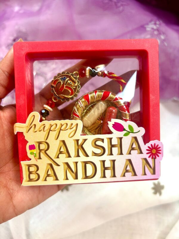 Rakhi with Case and  Roli Chawal