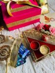 Silk and Satin Rakhi Hamper(For USA delivery only )