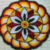 4ft Fabric Rangoli Mat