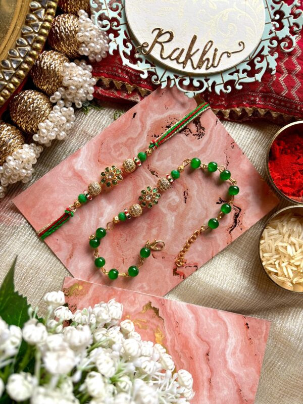 Festive Flora  Bhaiya Bhabhi Set