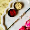 Elegant Evil Eye Chain Rakhi