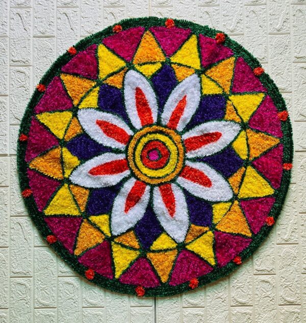 Multi Mandala Rangoli Mat