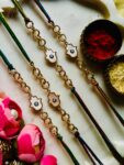 Elegant Evil Eye Chain Rakhi