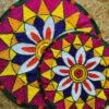 Multi Mandala Rangoli Mat