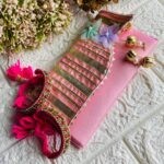 Jaipuri  clutches with Bracelet pair