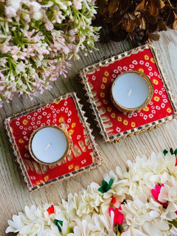 Patla Bandhani Candles