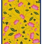 Yellow  Lotus Backdrop