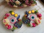 Peacock Radiance Platter Set of 2