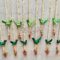 Chameli Parrot Hangings with Lotus Buds