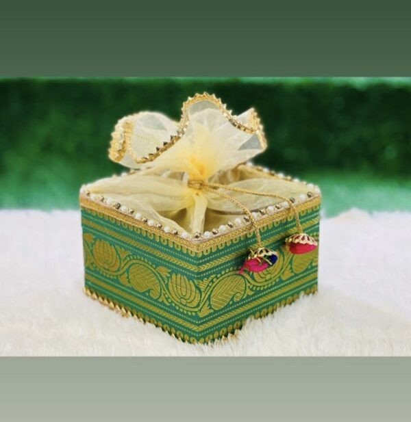 Brocade and Tissue Gift box