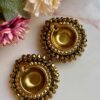 Gold Ghungroo Candles Pair
