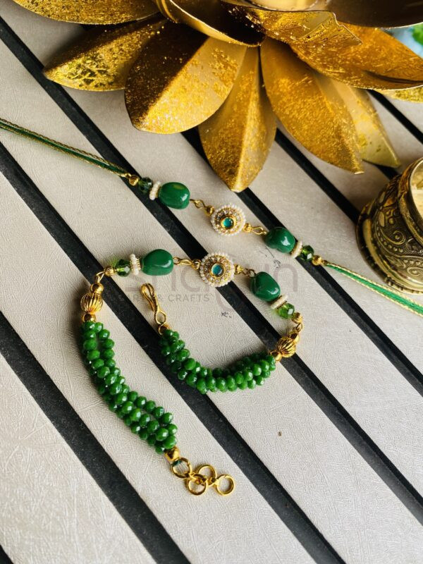 Emerald Panna Bhaiya Bhabhi Set
