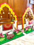 Kamdhenu Arch with lotus and Kalash