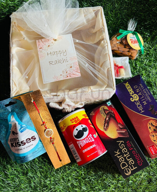 Goodies Rakhi Hamper (For India  delivery only )