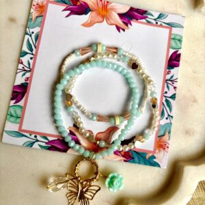 Butterfly Stack Bracelets